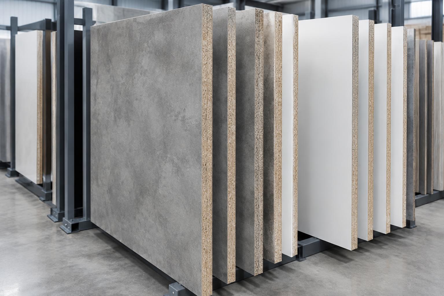 Melamine Faced Chipboard panels