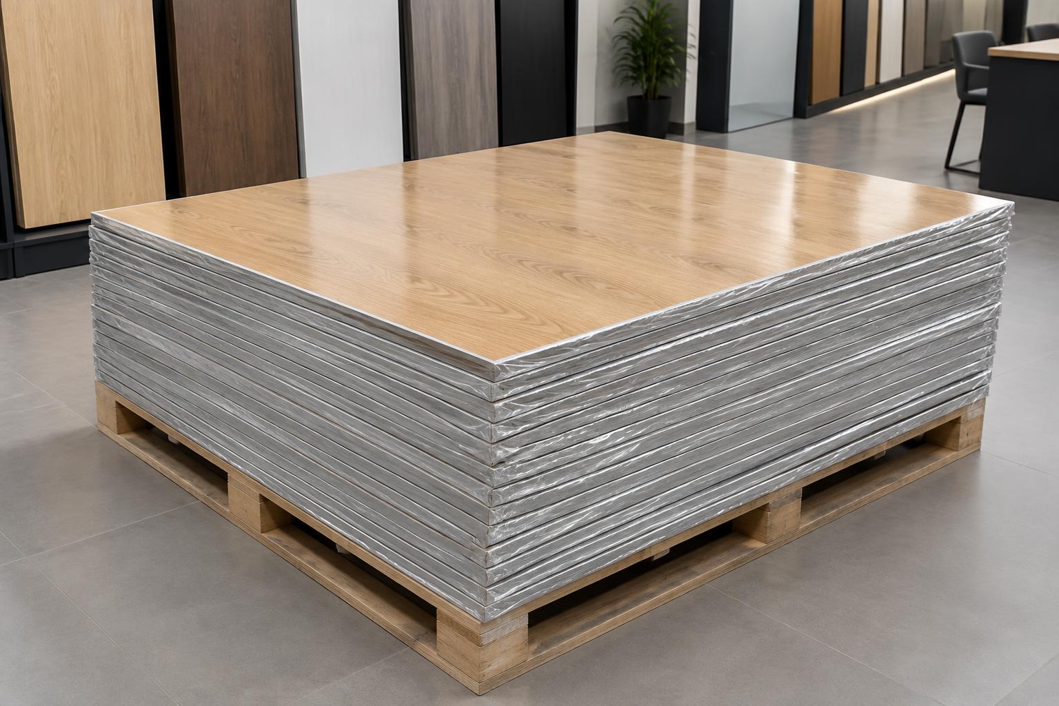 Foil-Wrapped MDF panels