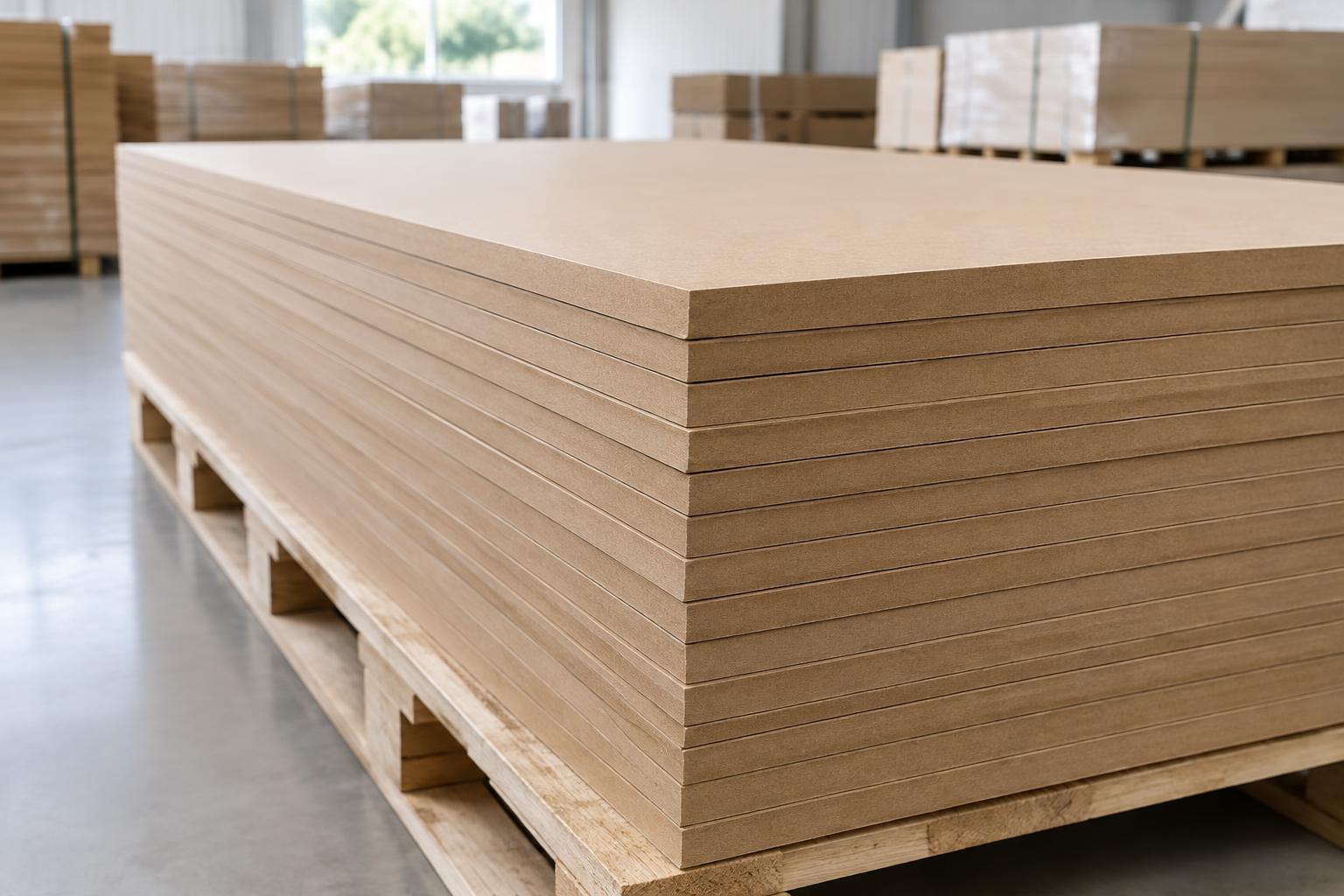 Raw MDF Board panels